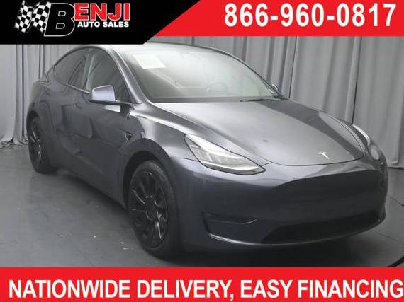 TESLA MODEL Y 2021 5YJYGDEE6MF141138 image
